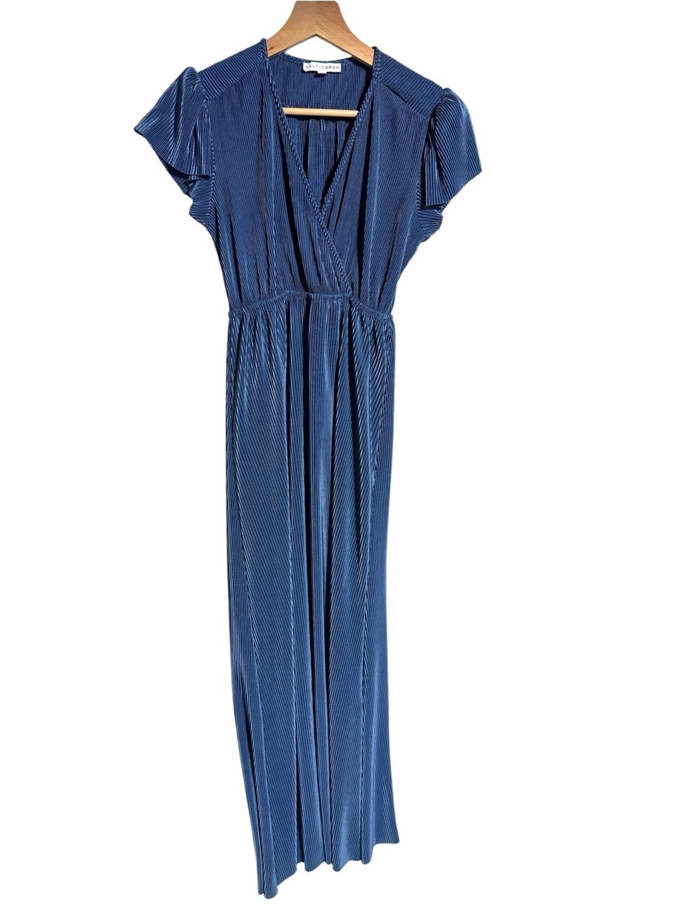 Baltic Born blue ribbed maxi dress Size XS